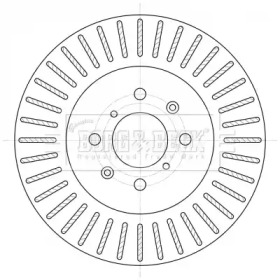 BORG & BECK bbd5394 -  Тормозной диск